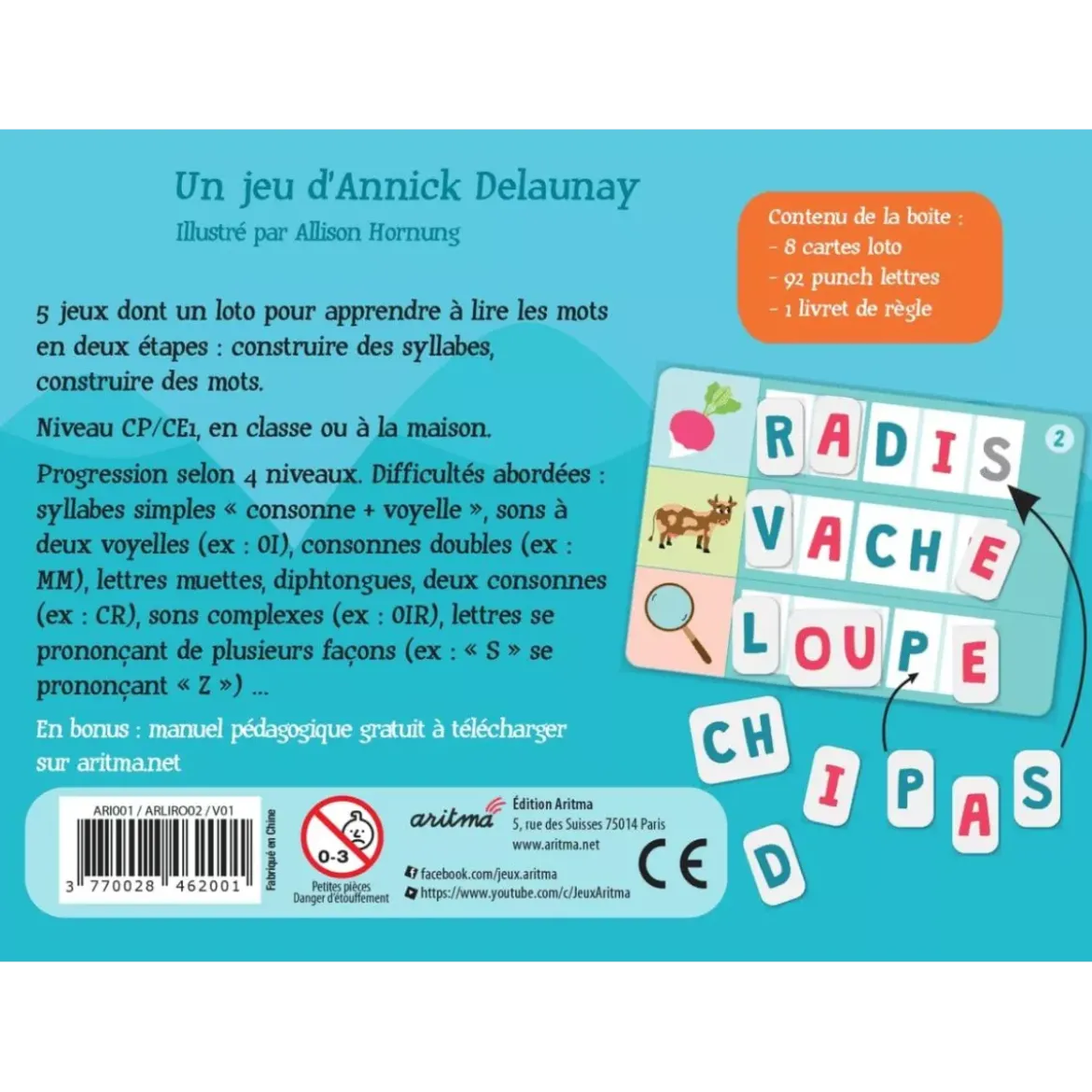 Lirodingo Syllabes et Mots