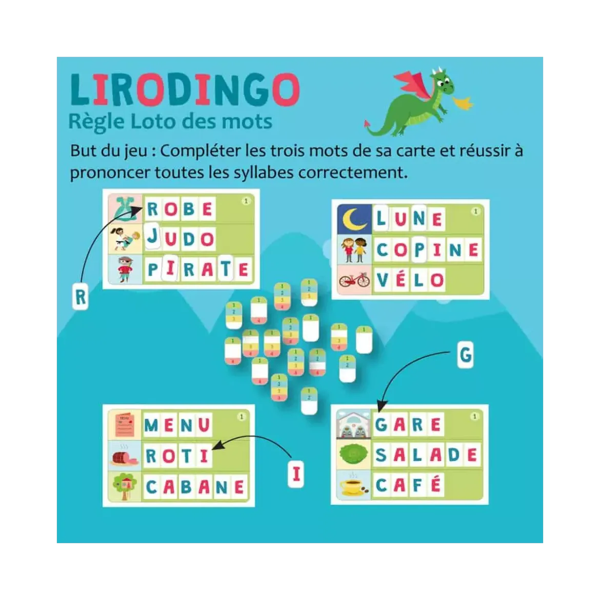 Lirodingo Syllabes et Mots