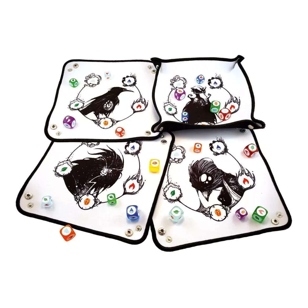 Lueur : Pack de 4 pistes à dés