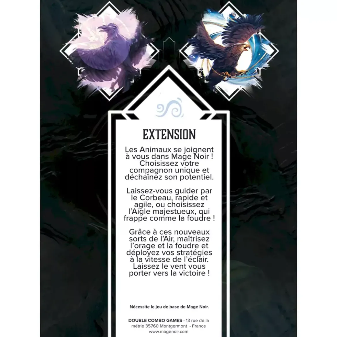 Mage Noir : Le Corbeau et l’Érudite - Extension Air
