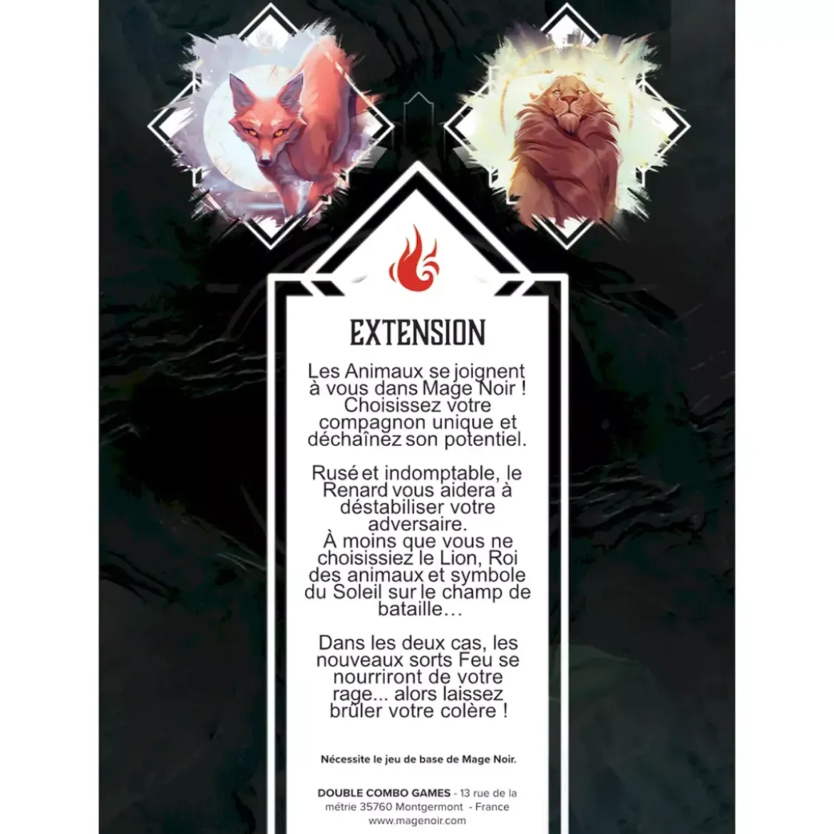 Mage Noir : Le Renard et la Vengeresse - Extension Feu