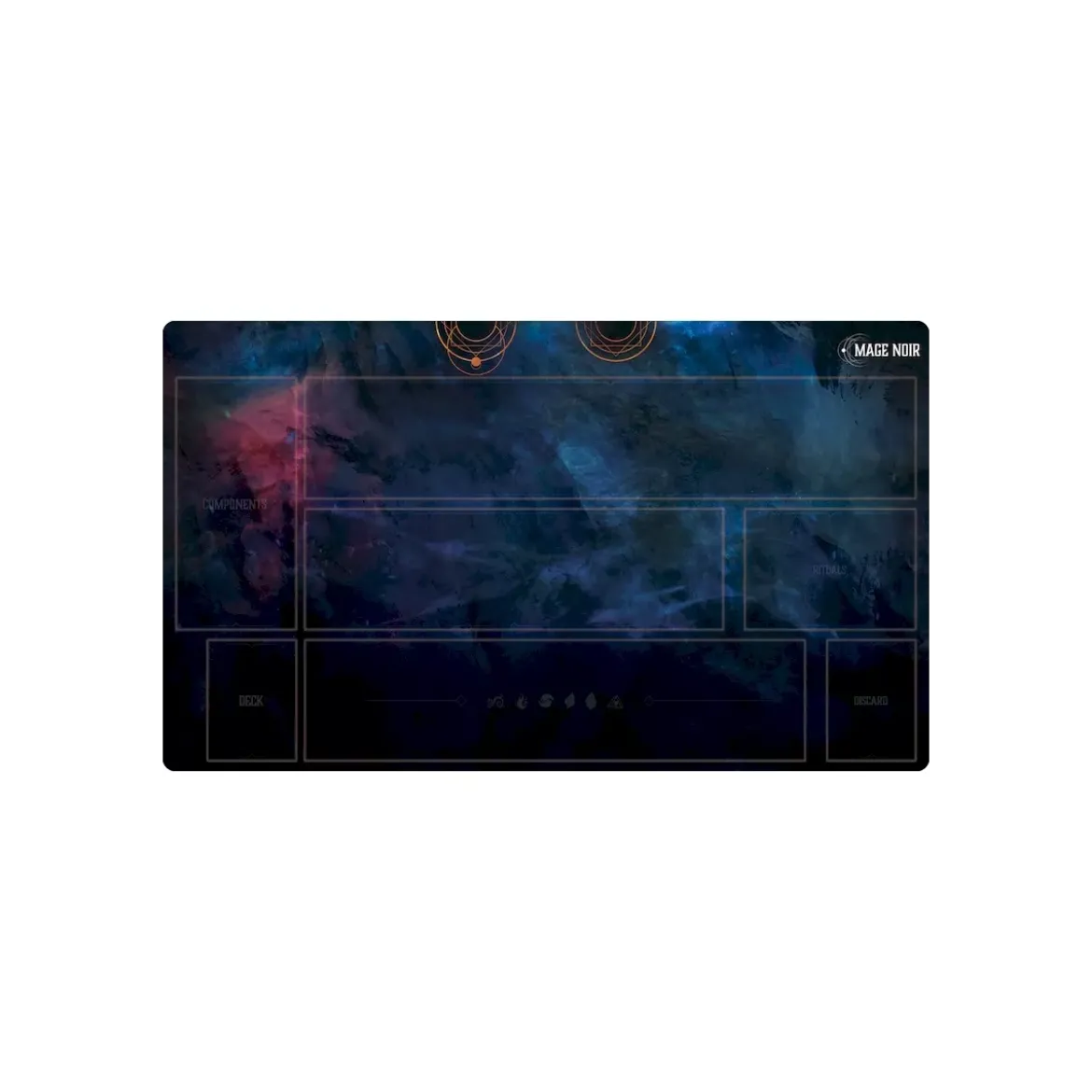 Mage Noir - Playmat : Zones