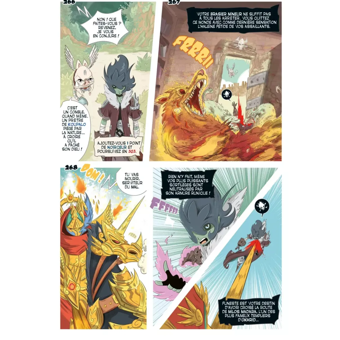 Magica Tenebrae : La BD dont vous êtes le héros