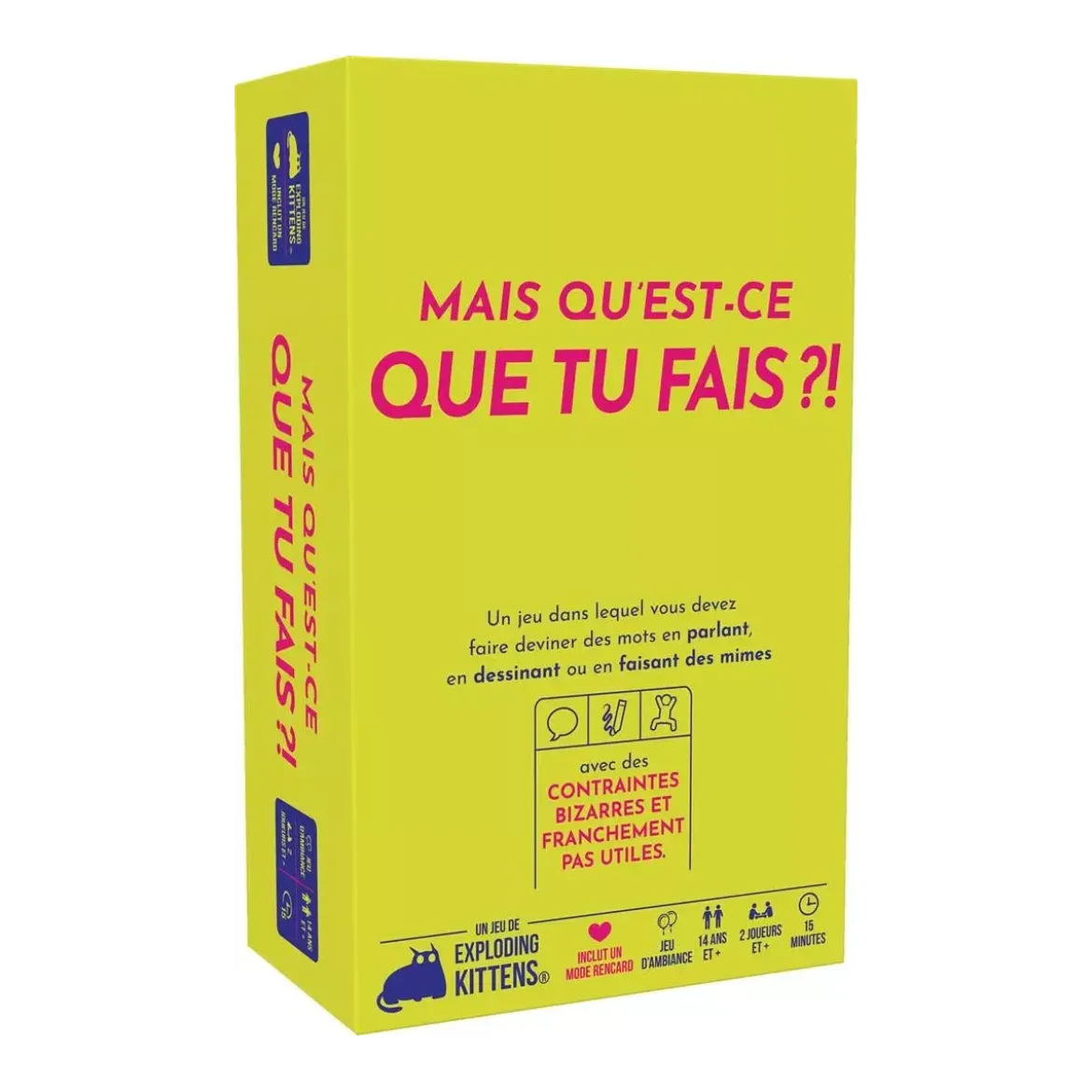 Mais qu'est-ce que tu fais ?