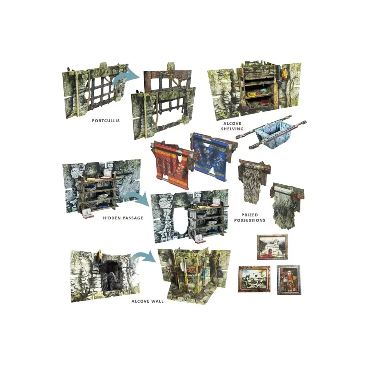Maladum : Crypts and Caverns Dungeon Upgrade Pack