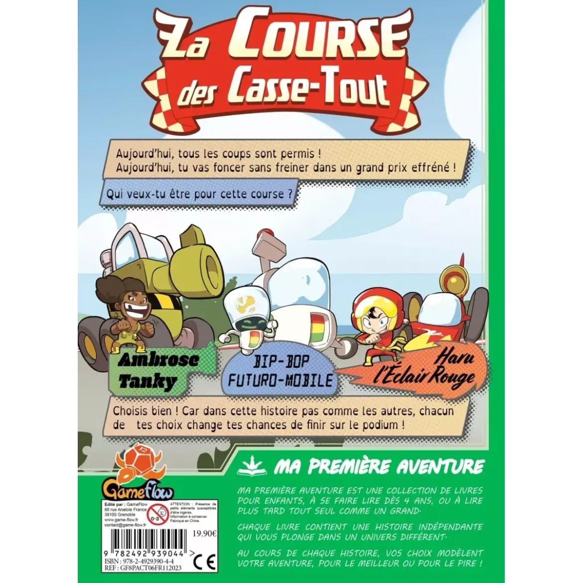 Ma Première Aventure : La Course des Casse-Tout - Version Longue