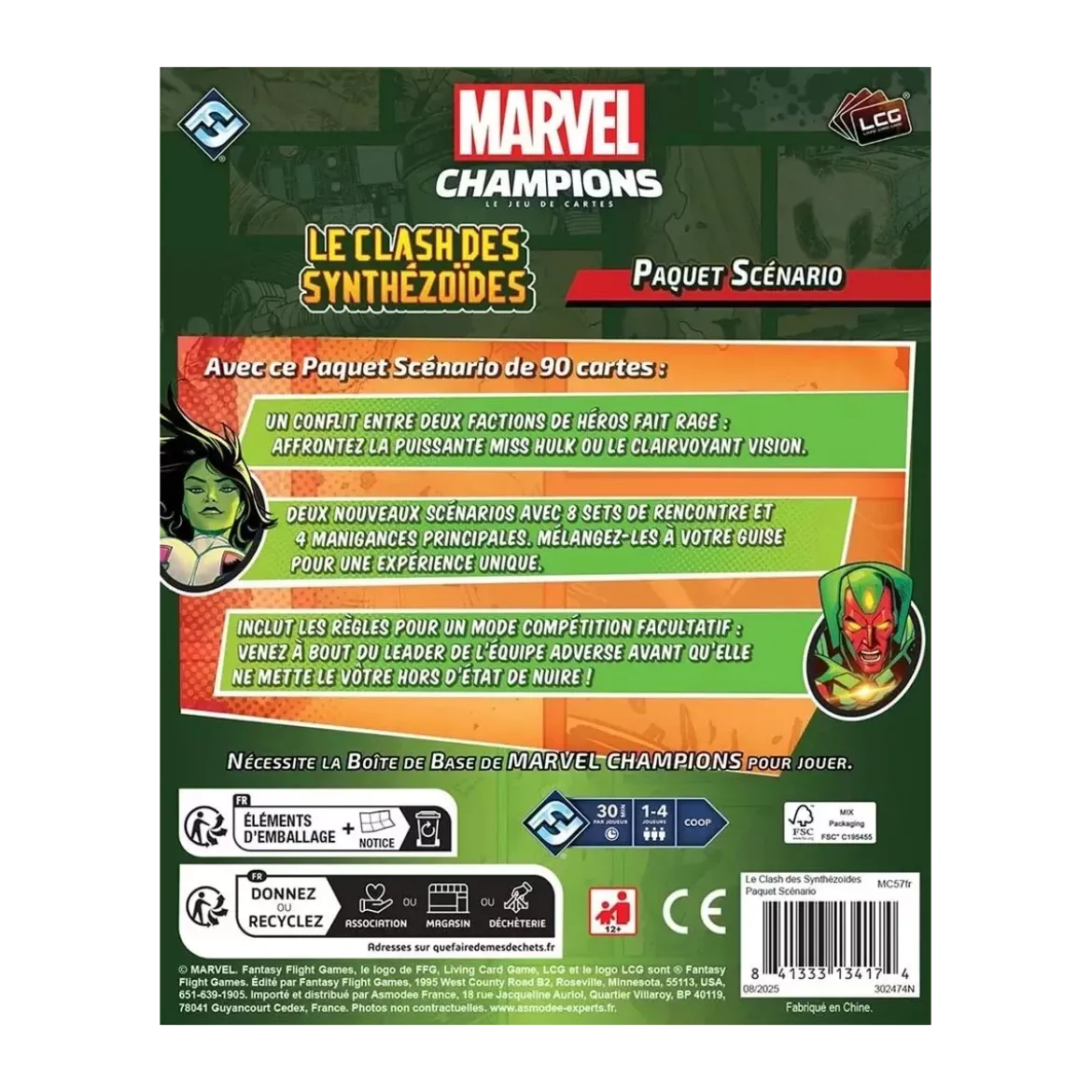 Marvel Champions : Le Clash des Synthézoïdes - Extension