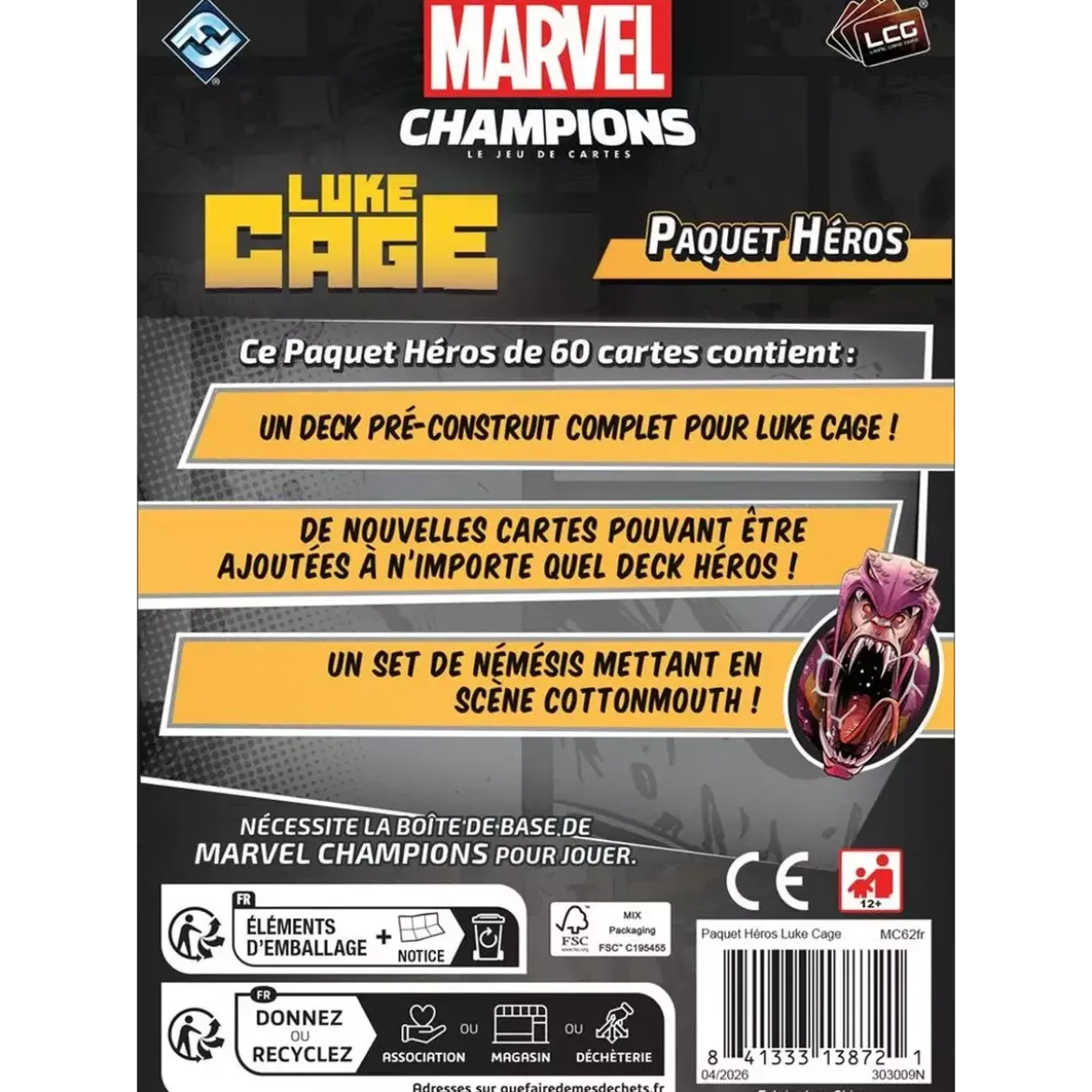 Marvel Champions : Luke Cage - Extension