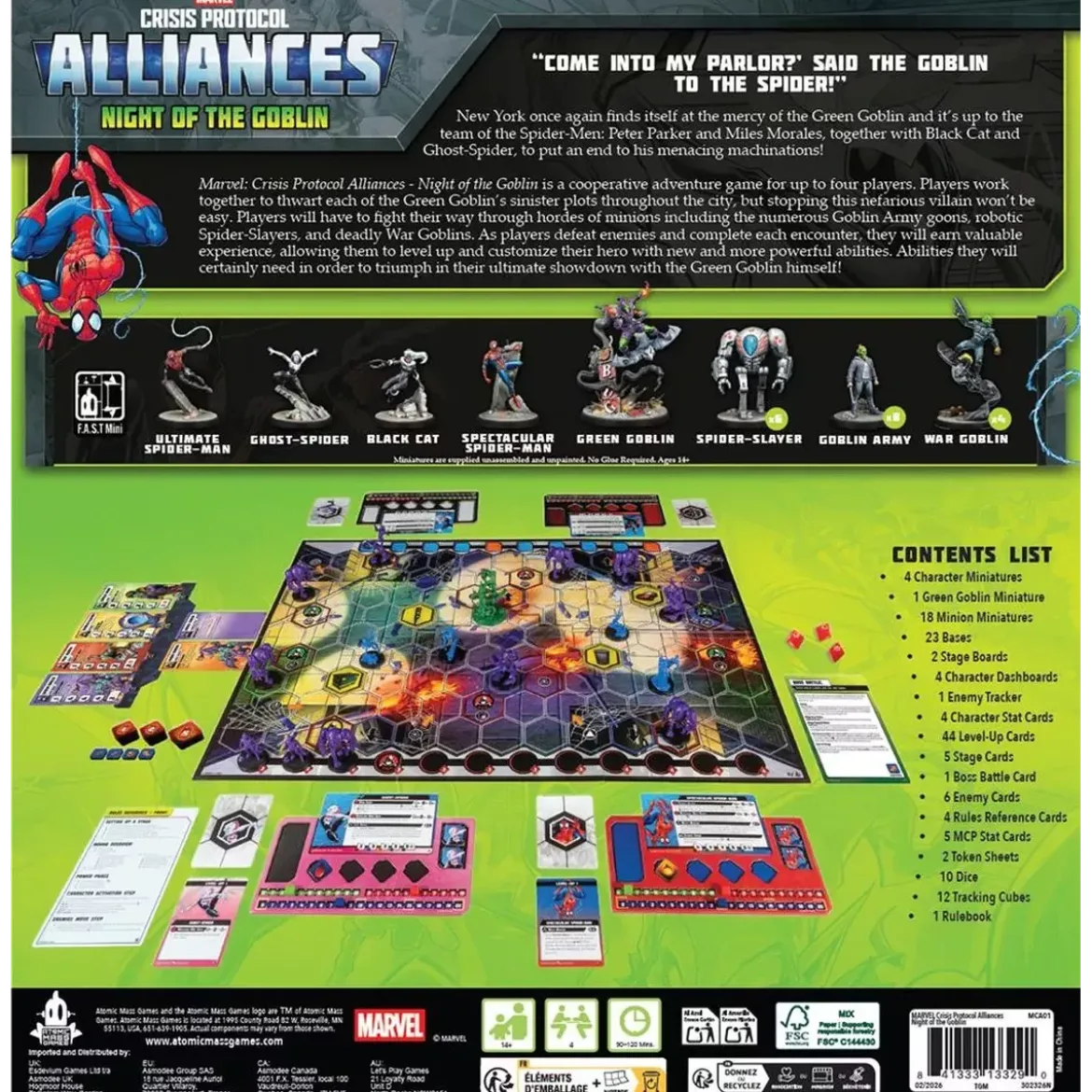 Marvel Crisis Protocol Alliances - Night of the Goblin