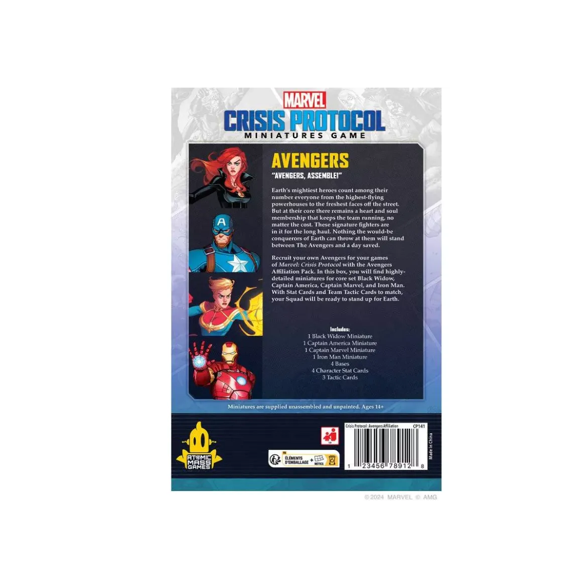 Marvel Crisis Protocol : Avengers - Affiliation Pack