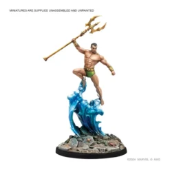 Marvel Crisis Protocol : Black Panther, Chosen of Bast & Namor, The Submariner - Character Pack