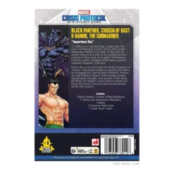 Marvel Crisis Protocol : Black Panther, Chosen of Bast & Namor, The Submariner - Character Pack