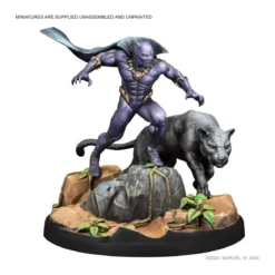 Marvel Crisis Protocol : Black Panther, Chosen of Bast & Namor, The Submariner - Character Pack
