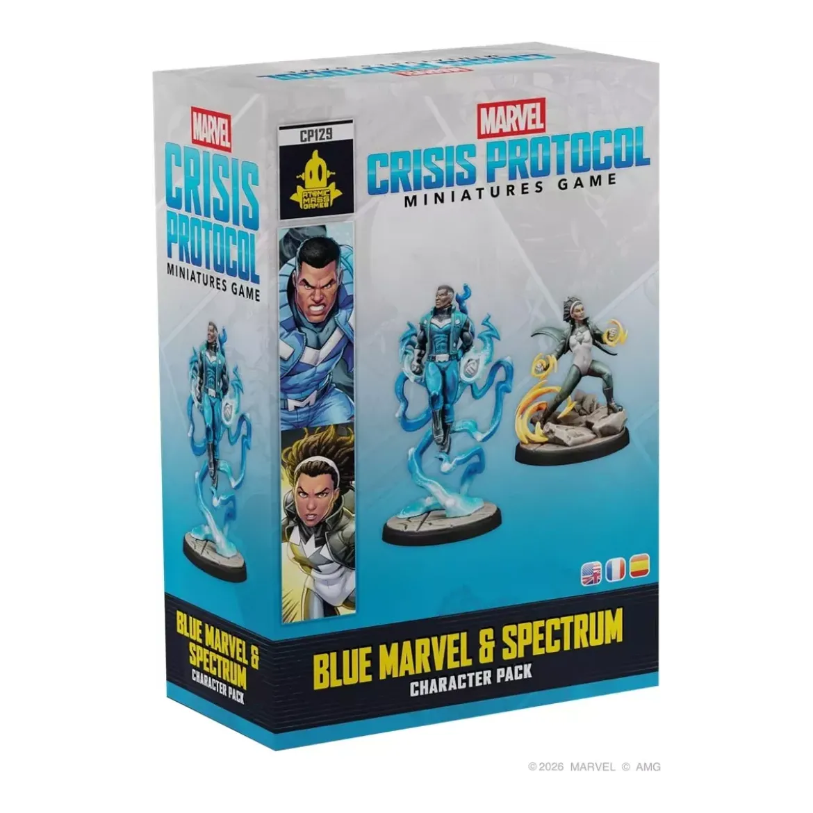 Marvel Crisis Protocol : Blue Marvel & Spectrum - Character Pack