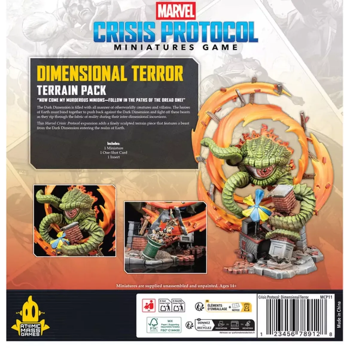 Marvel Crisis Protocol : Dimensional Terror - Terrain Pack