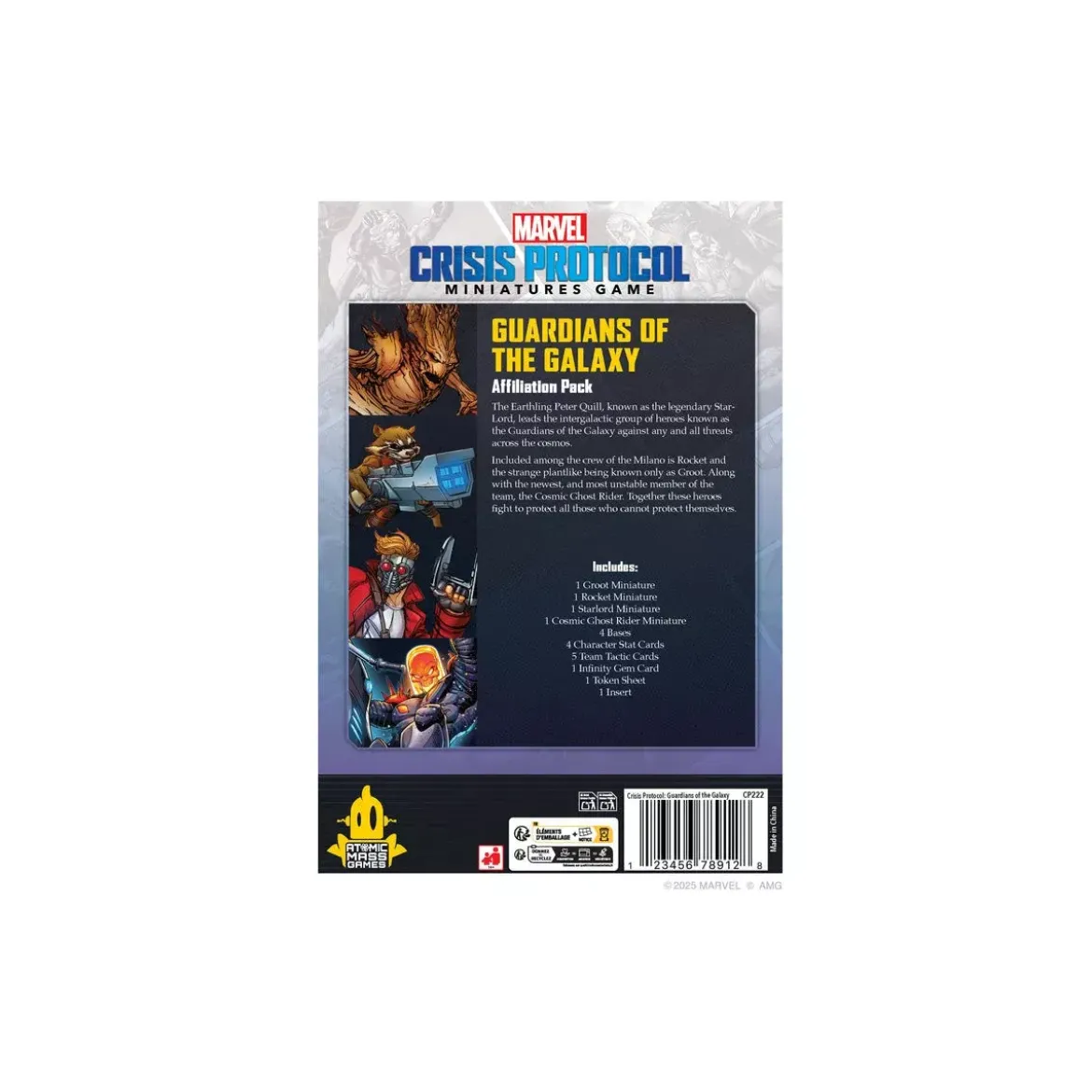 Marvel Crisis Protocol : Guardians of the Galaxy - Affiliation Pack