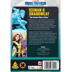 Marvel Crisis Protocol : Iceman & Shadowcat - Character Pack