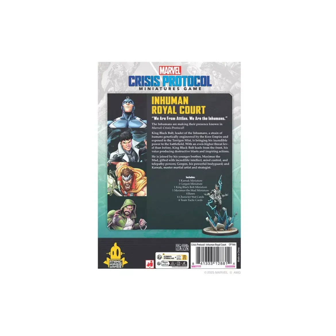 Marvel Crisis Protocol : Inhuman Royal Court - Character Pack