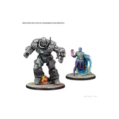 Marvel Crisis Protocol : Iron Lad & Iron Monger, Kang & Rescue - Character Pack