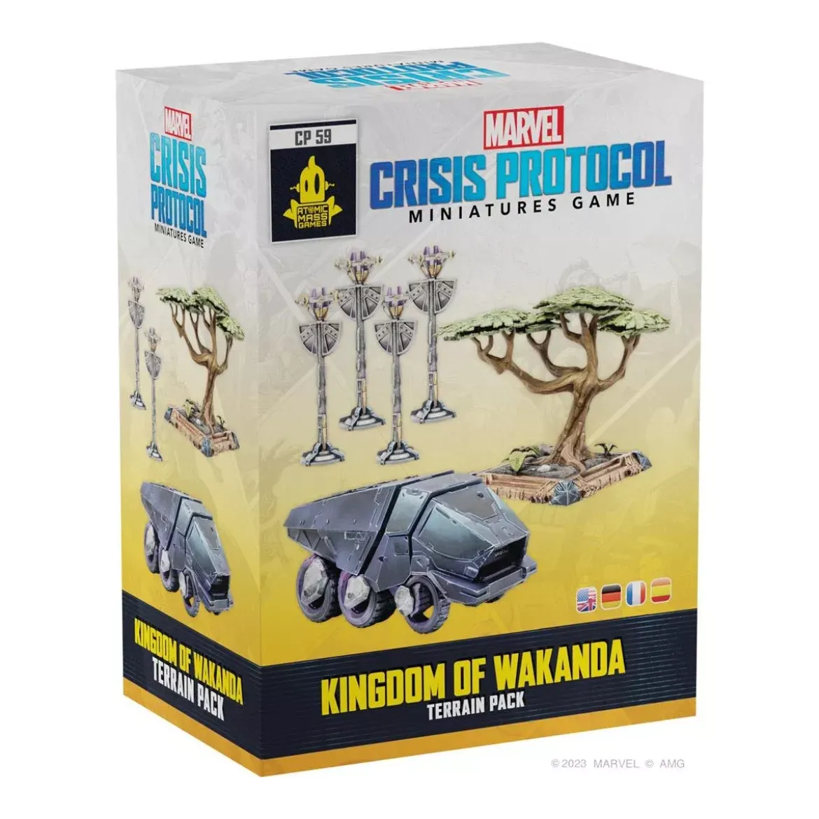 Marvel Crisis Protocol : Kingdom Wakanda - Terrain Pack