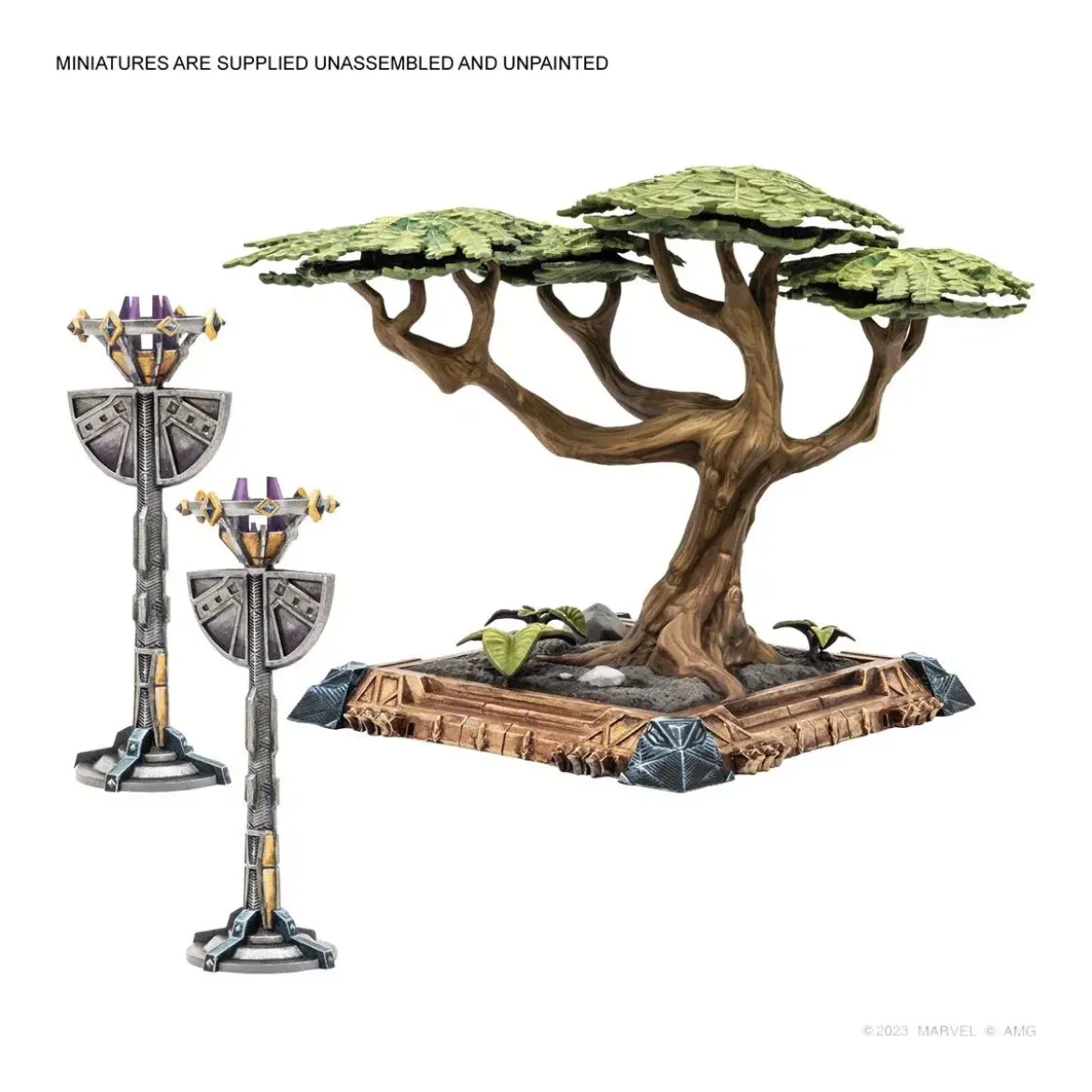 Marvel Crisis Protocol : Kingdom Wakanda - Terrain Pack