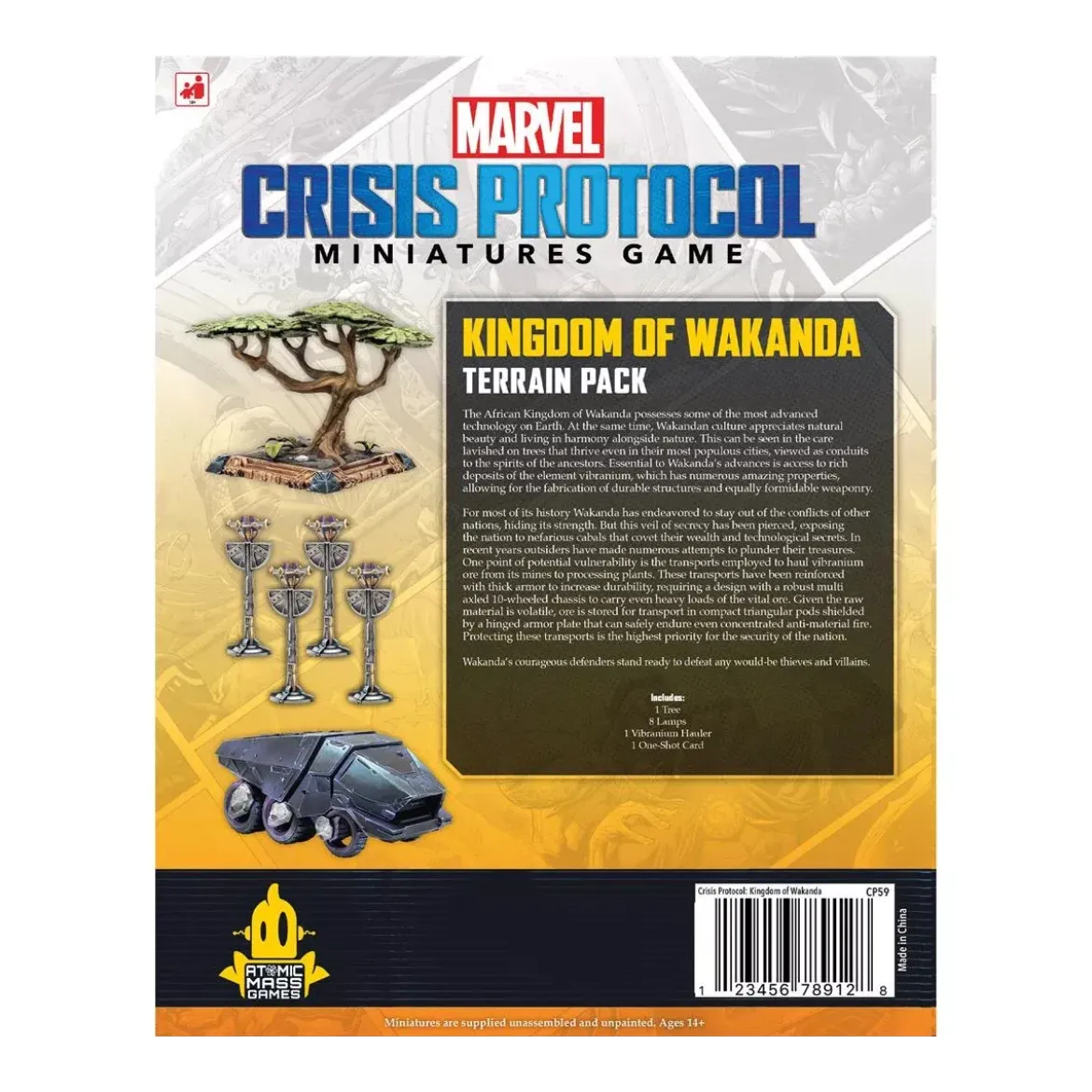Marvel Crisis Protocol : Kingdom Wakanda - Terrain Pack