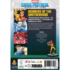 Marvel Crisis Protocol : Members of the Brotherhood - Affiliation Pack