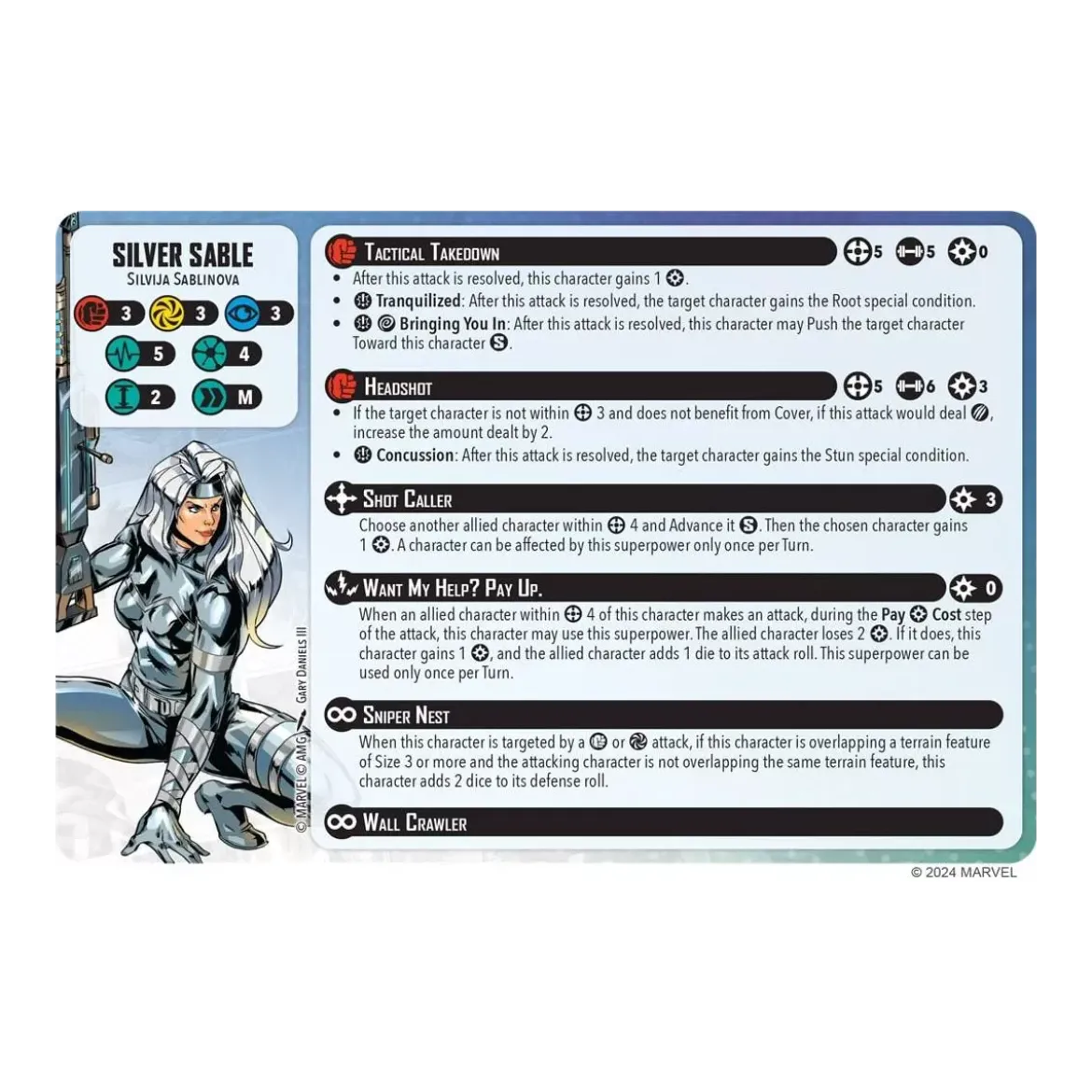 Marvel Crisis Protocol : Shang-Chi & Silver Sable - Character Pack