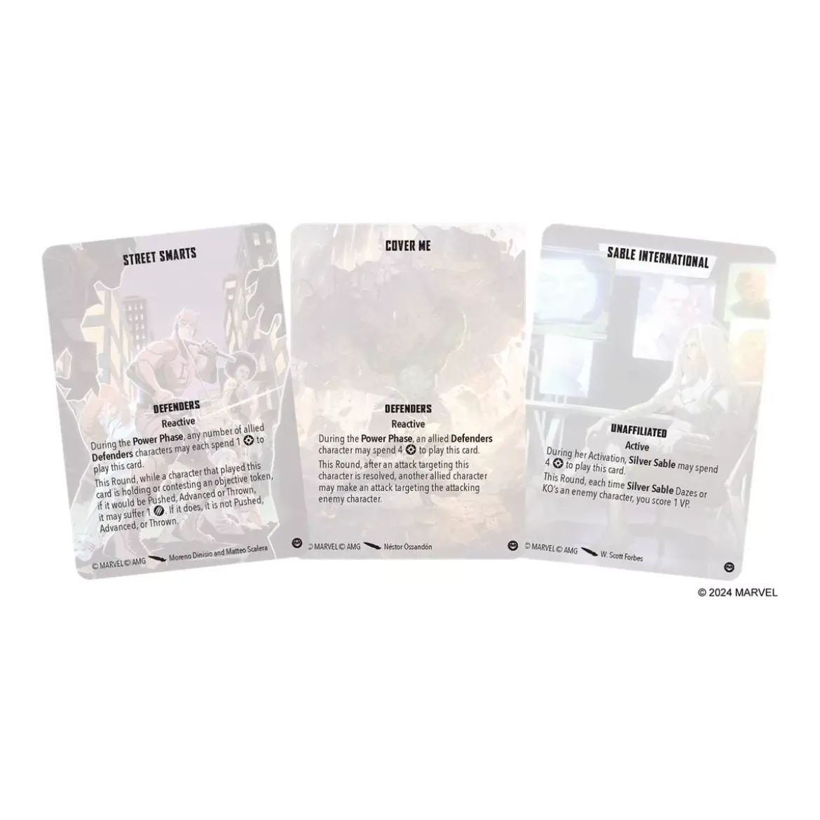 Marvel Crisis Protocol : Shang-Chi & Silver Sable - Character Pack