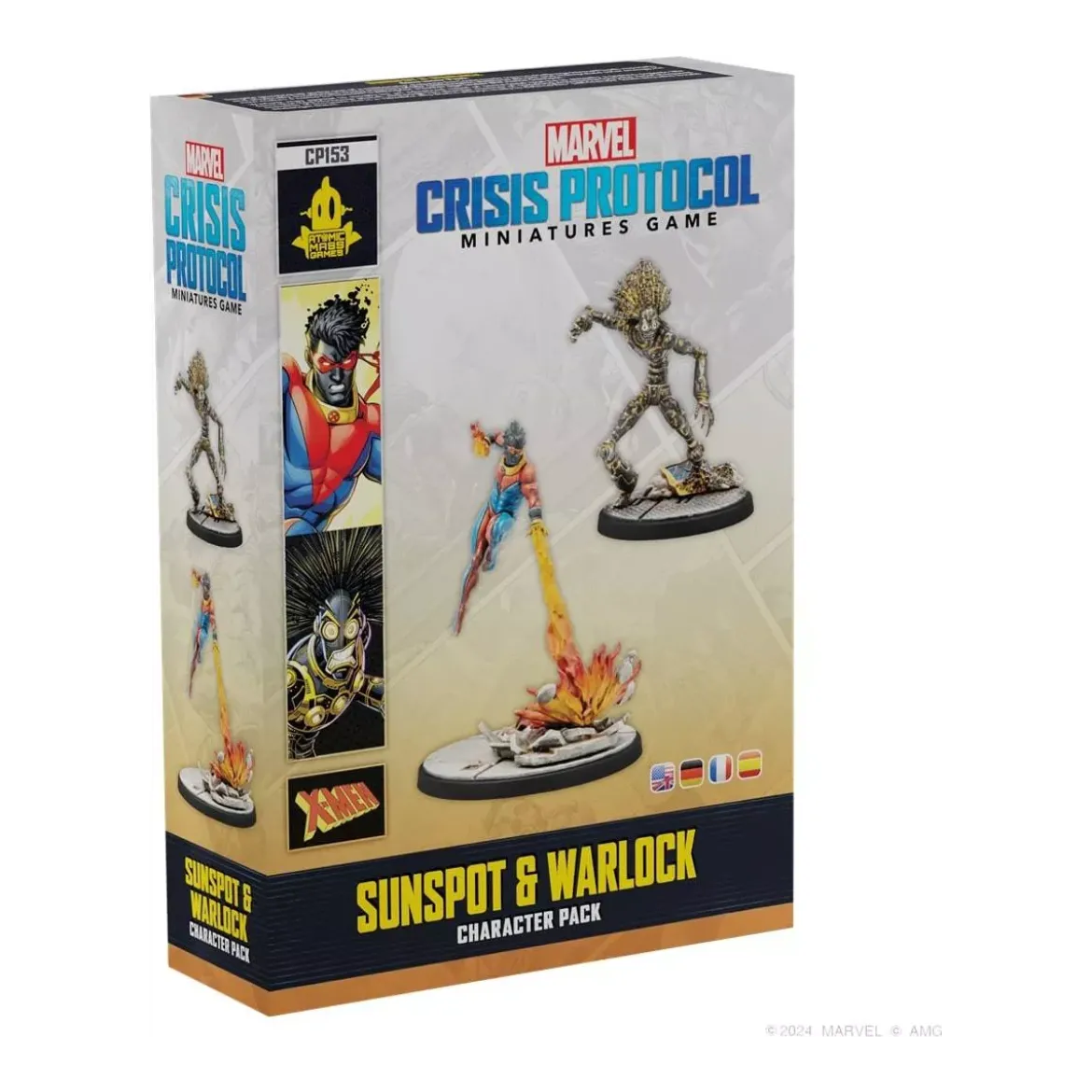 Marvel Crisis Protocol : Sunspot & Warlock - Character Pack
