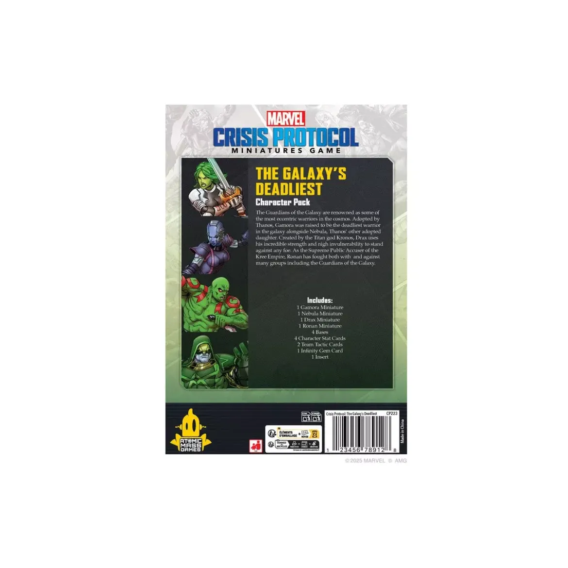 Marvel Crisis Protocol : The Galaxy’s Deadliest - Character Pack