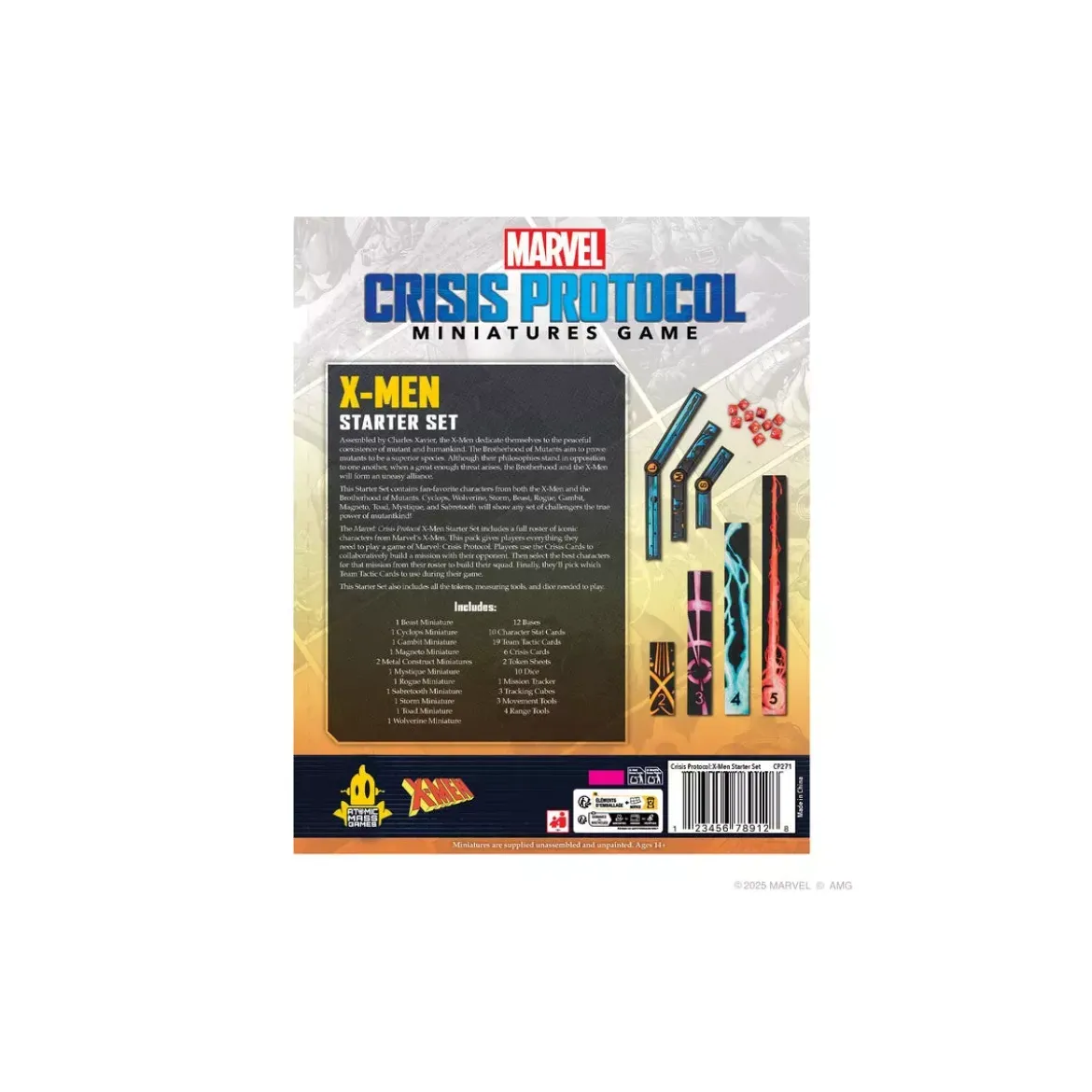 Marvel Crisis Protocol : X-Men - Starter Set - Version Anglaise