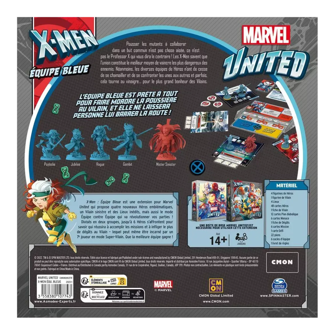 Marvel United : Blue Team - Extension
