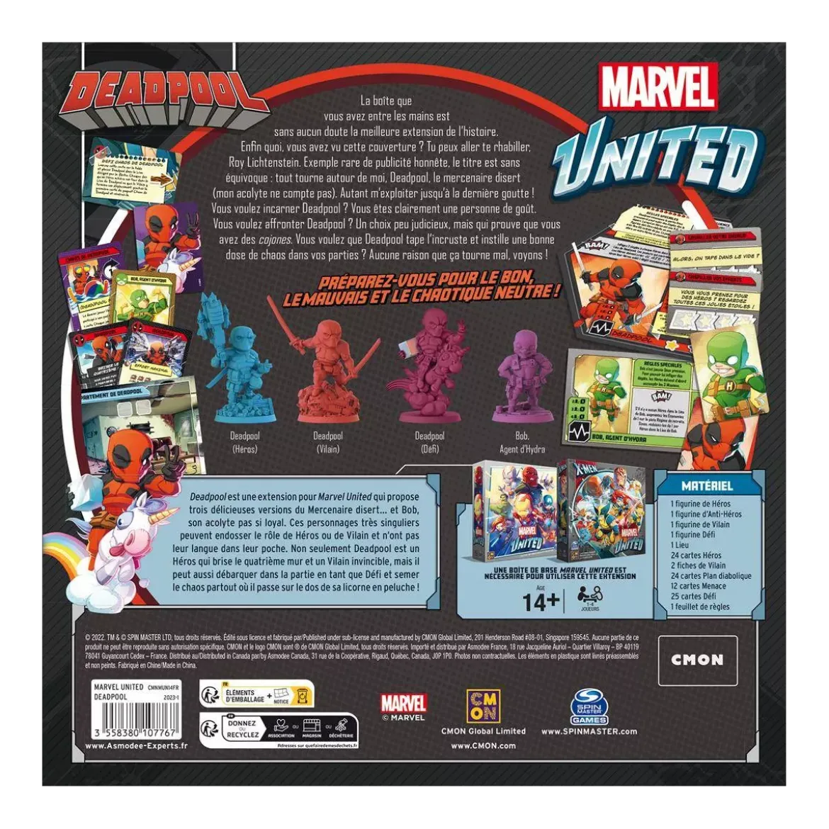 Marvel United : Deadpool - Extension
