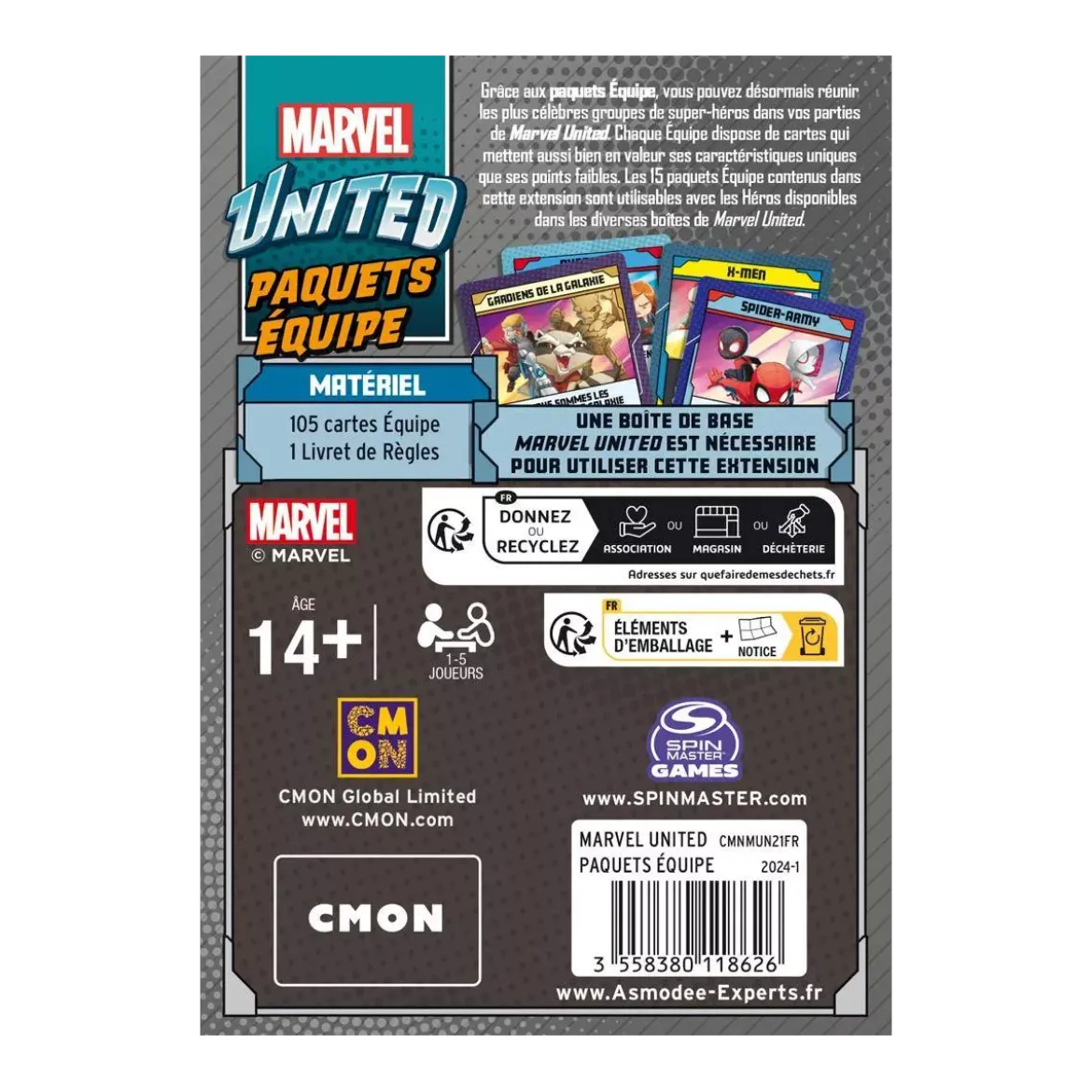 Marvel United - Multiverse : Team Decks - Extension