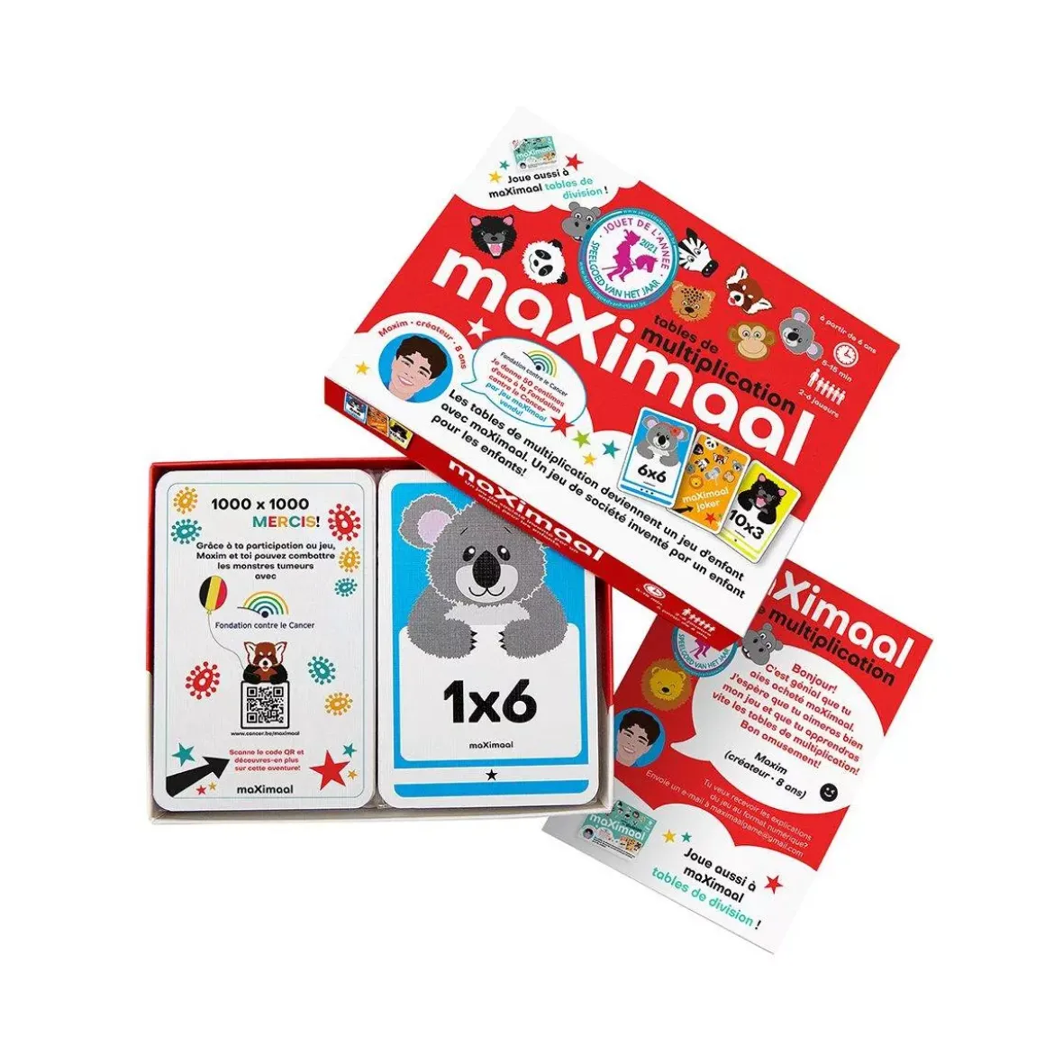 MaXimaal : Tables de Multiplication