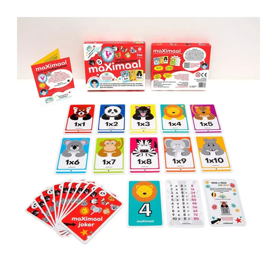MaXimaal : Tables de Multiplication