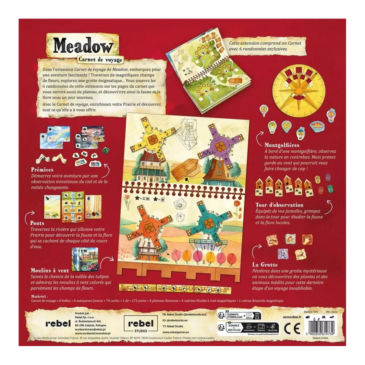 Meadow : Carnet de Voyage - Extension