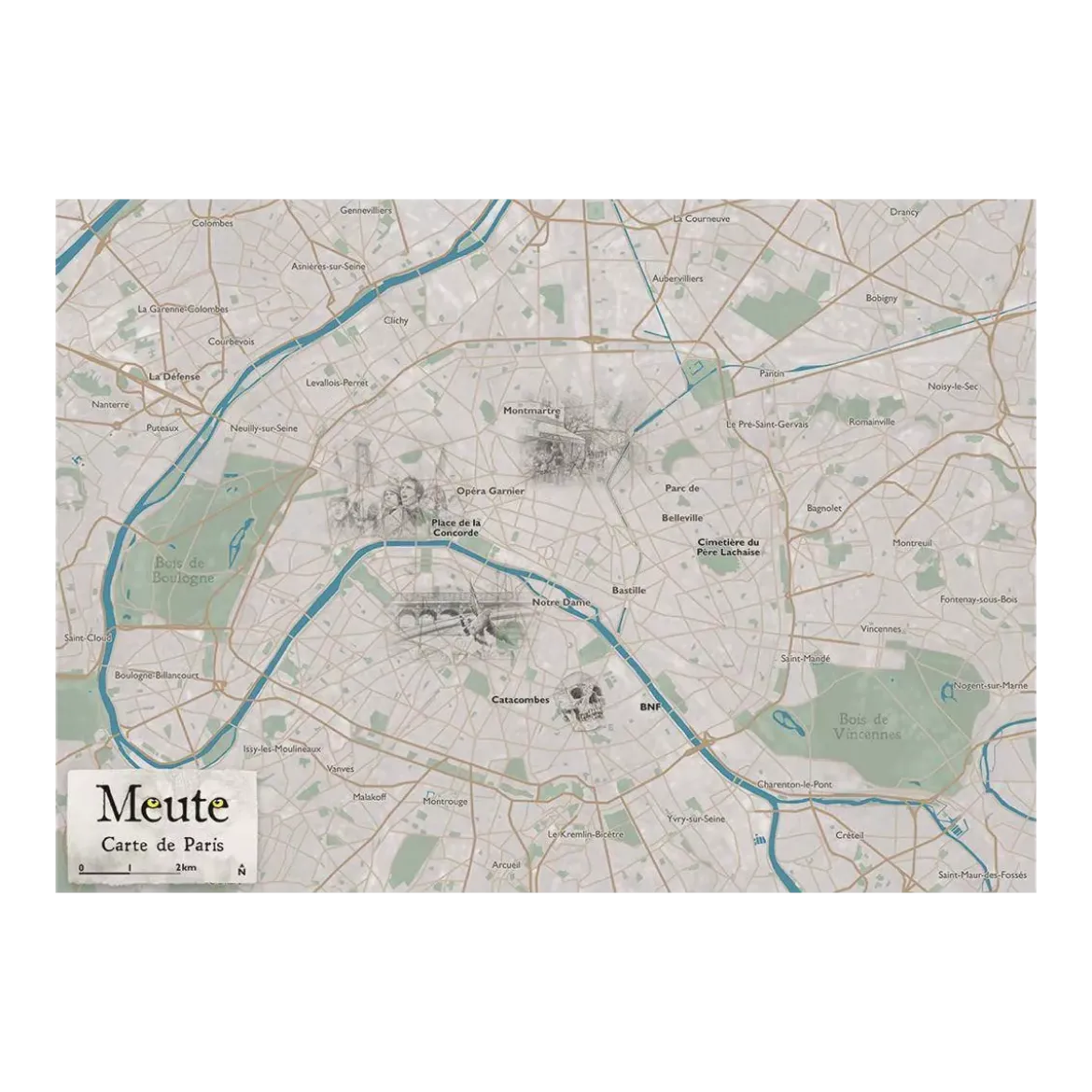 Meute : Scénarios Errances