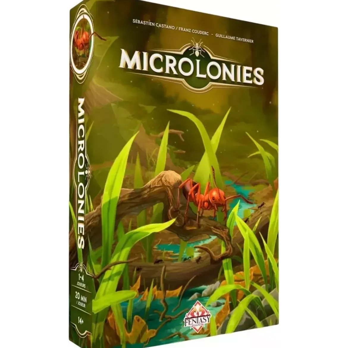 Microlonies - Couverture Fourmi de Feu