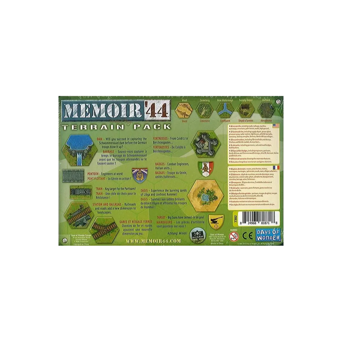 Mémoire 44 : Terrain Pack - Extension