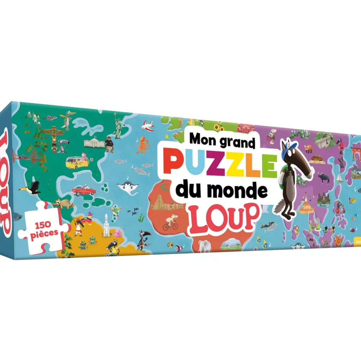 Mon Grand Puzzle du monde Loup