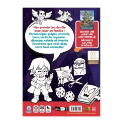 Mon Premier Jeu de Rôle - Une Aventure à Colorier : Manoir Hanté
