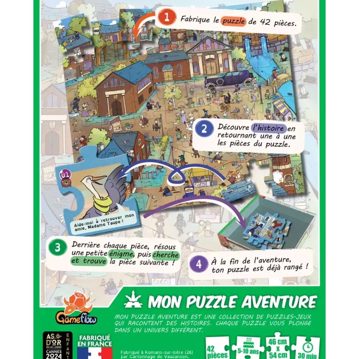 Mon Puzzle Aventure - Petits Détectives
