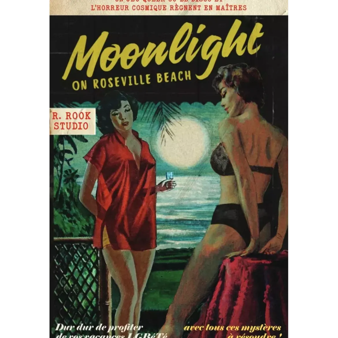 Moonlight on Roseville Beach