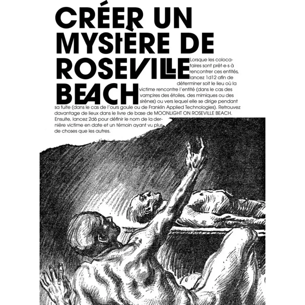 Moonlight on Roseville Beach : Entités