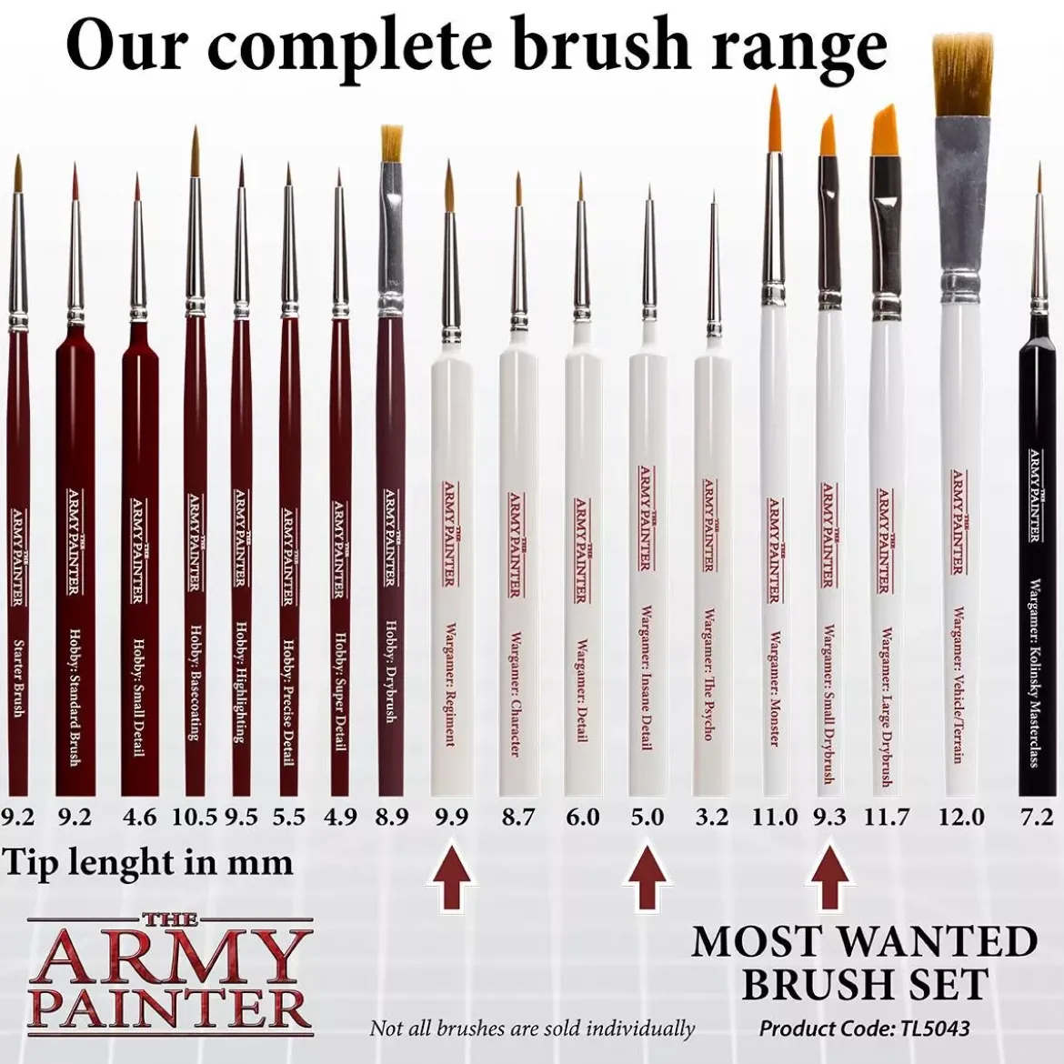 Most Wanted Brush Set - Pinceaux