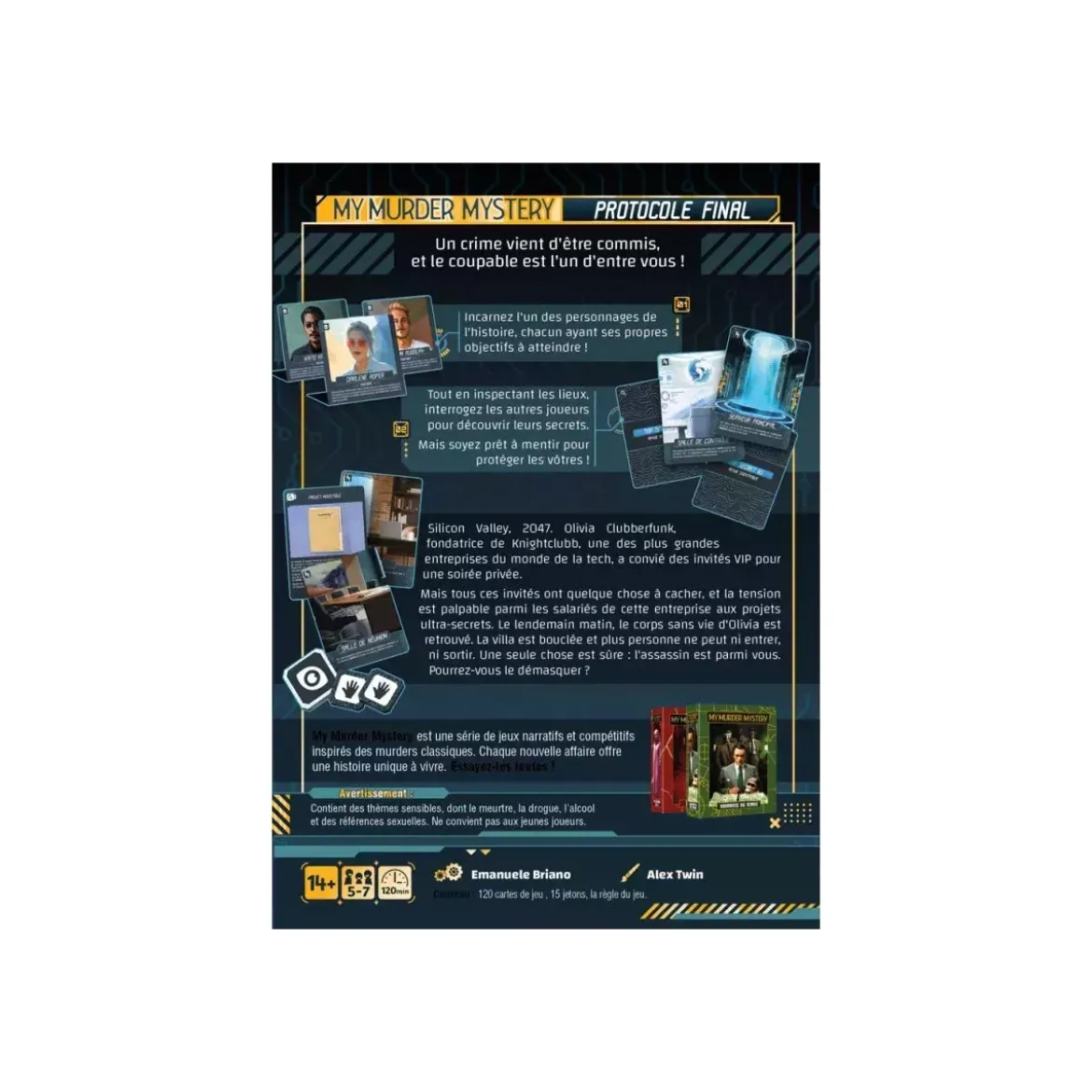 My Murder Mystery : Protocole Final