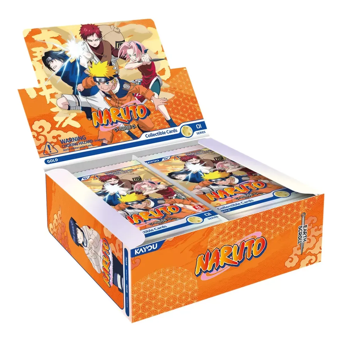 Naruto : Earth Scroll - Series 01 Gold - Display de 20 Boosters