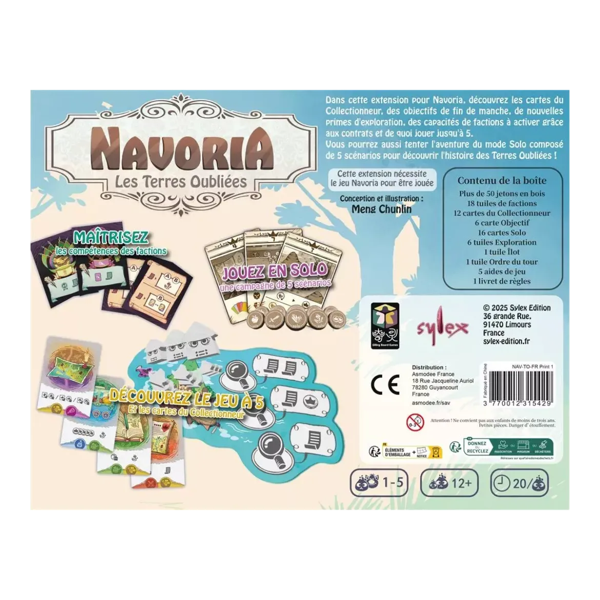 Navoria : Les Terres Oubliées - Extension
